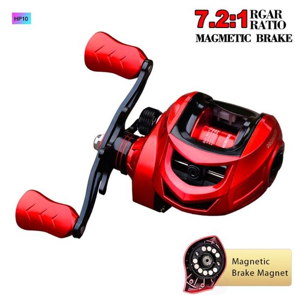 baitcasting reels proberos fishing reel 7.2:1 gear ratio freshwater aluminum spool 10kg max drag 12 magnetic brake hp10
baitcasting reels proberos fishing reel 7.2:1 gear ratio freshwater aluminum spool 10kg max drag 12 magnetic brake hp10