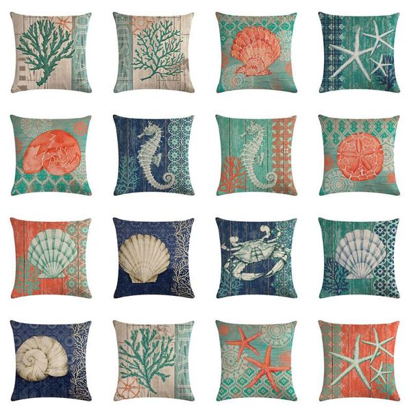 marine life coral starfish hippocampus series linen sofa pillow home wedding decoration bedding pillowcase pillowcover cushion/decorative
marine life coral starfish hippocampus series linen sofa pillow home wedding decoration bedding pillowcase pillowcover cushion/decorative