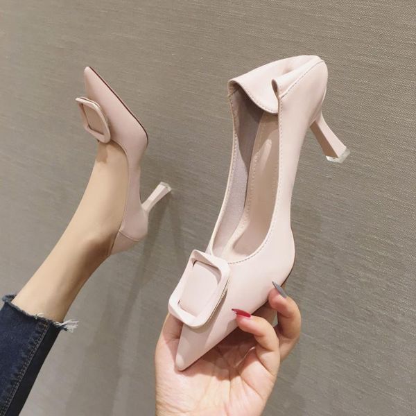 dress shoes 901-33 pointy girls' versatile high-heeled 2021 autumn/winter stiletto french work non-slip, Black
dress shoes 901-33 pointy girls' versatile high-heeled 2021 autumn/winter stiletto french work non-slip, Black