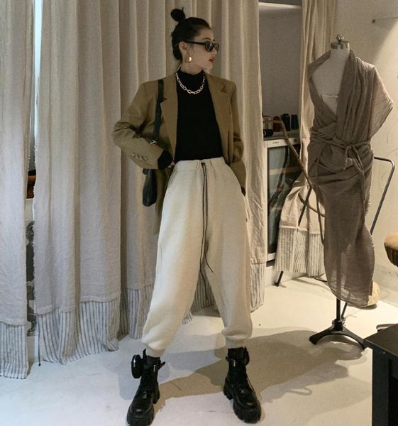 women's pants & capris autumn winter thick warm casual tracksuit streetwear loose high waist harem women sweatpants plus size1 57hi, Black;white
women's pants & capris autumn winter thick warm casual tracksuit streetwear loose high waist harem women sweatpants plus size1 57hi, Black;white