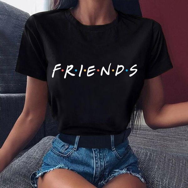 zogankin fashion summer men short sleeve tee casual ladies female t shirts friends letters printing black shirt, White;black
zogankin fashion summer men short sleeve tee casual ladies female t shirts friends letters printing black shirt, White;black