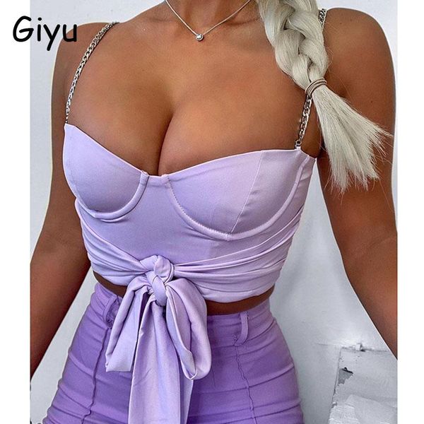 women's tanks & camis giyu club party women crop 2021 summer chain sling breast-wrapped padded camisole elegant bow tie bandage bl, White
women's tanks & camis giyu club party women crop 2021 summer chain sling breast-wrapped padded camisole elegant bow tie bandage bl, White
