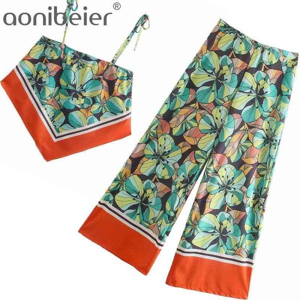 contrast color floral print summer women 2 piece set crop and ankle pants casual holiday suits female outfits 210604, White
contrast color floral print summer women 2 piece set crop and ankle pants casual holiday suits female outfits 210604, White
