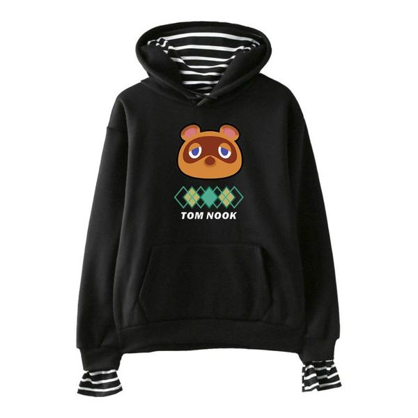 men's hoodies & sweatshirts men/women studen sweatshirt fake two pieces hoodie 3d animal crossing game cartoon hoodis, Black
men's hoodies & sweatshirts men/women studen sweatshirt fake two pieces hoodie 3d animal crossing game cartoon hoodis, Black