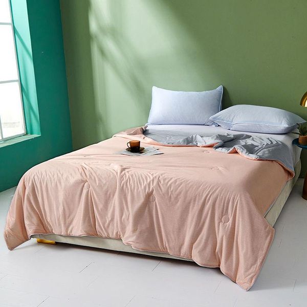 comforters & sets cool summer quilt with mica feeling silk double ice skin quilt, breathable air-conditioning machine washable 
comforters & sets cool summer quilt with mica feeling silk double ice skin quilt, breathable air-conditioning machine washable