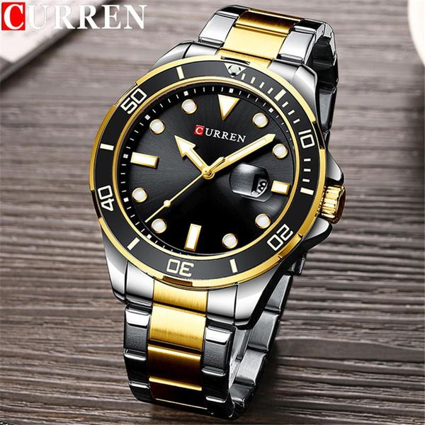 wristwatches curren sport men watch gold military business waterproof male clock stainless steel quartz man wristwatch 8388, Slivery;brown
wristwatches curren sport men watch gold military business waterproof male clock stainless steel quartz man wristwatch 8388, Slivery;brown