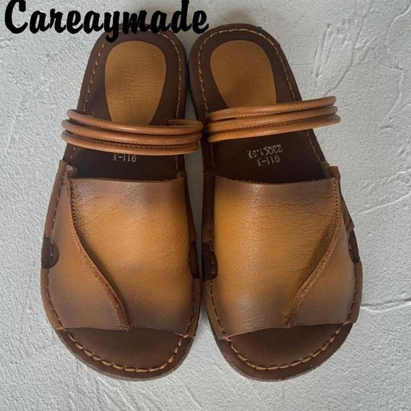 careaymade-summer forest retro leather color-brushed open toe soft hollow comfortable all-match set foot women slippers, Black
careaymade-summer forest retro leather color-brushed open toe soft hollow comfortable all-match set foot women slippers, Black