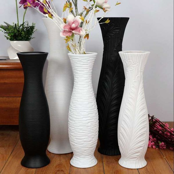 vases ceramic european style simple modern white and black flower arrangement home design living room decorations vase
vases ceramic european style simple modern white and black flower arrangement home design living room decorations vase