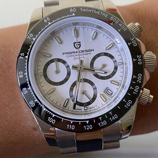 wristwatches pagani design-men's watch wristwatch men's sapphire glass waterproof quartz watches automatic date analog cloc, Slivery;brown
wristwatches pagani design-men's watch wristwatch men's sapphire glass waterproof quartz watches automatic date analog cloc, Slivery;brown