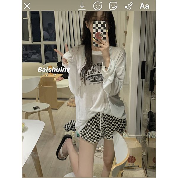 tees t-shirt net red same letter long sleeve t-shirt women's summer dign feeling loose and thin round neck white chic top
tees t-shirt net red same letter long sleeve t-shirt women's summer dign feeling loose and thin round neck white chic top