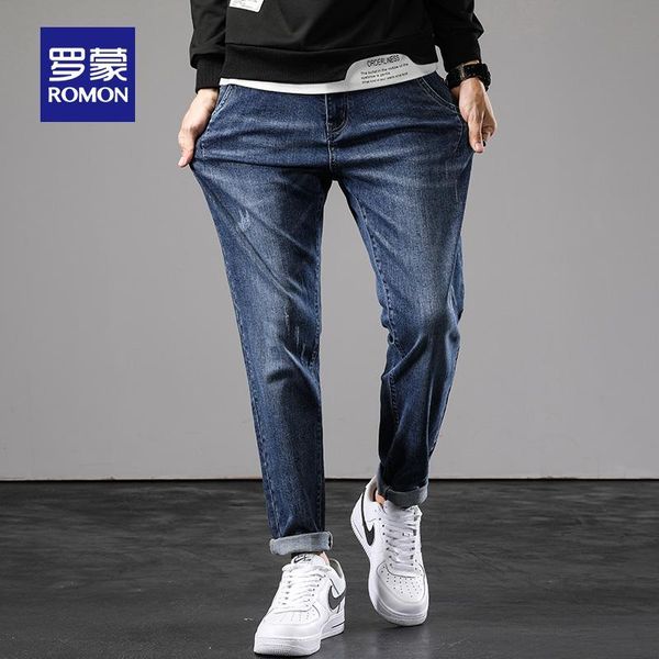 men's jeans romon men's jeans 2020 autumn thick stretch slim fit pants youth korean style trendy casual pants for men, Blue
men's jeans romon men's jeans 2020 autumn thick stretch slim fit pants youth korean style trendy casual pants for men, Blue