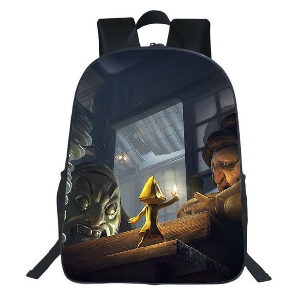 backpack game little nightmares boys gilrs school bag women children bookbag teens mochila cartoon casual men rucksack
backpack game little nightmares boys gilrs school bag women children bookbag teens mochila cartoon casual men rucksack