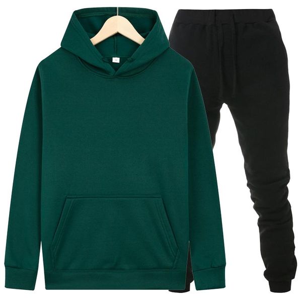 men's hoodies & sweatshirts 2021 16 colors autumn winter set hoodies+pants suit hooded sweatshirt sweatpants men hoodie jogging sportsw, Black
men's hoodies & sweatshirts 2021 16 colors autumn winter set hoodies+pants suit hooded sweatshirt sweatpants men hoodie jogging sportsw, Black