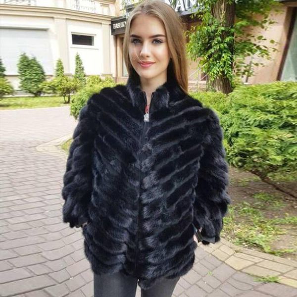 women's fur & faux luxury imported mink coat customized jacket women real outwear russian winter warm fashion coats, Black
women's fur & faux luxury imported mink coat customized jacket women real outwear russian winter warm fashion coats, Black