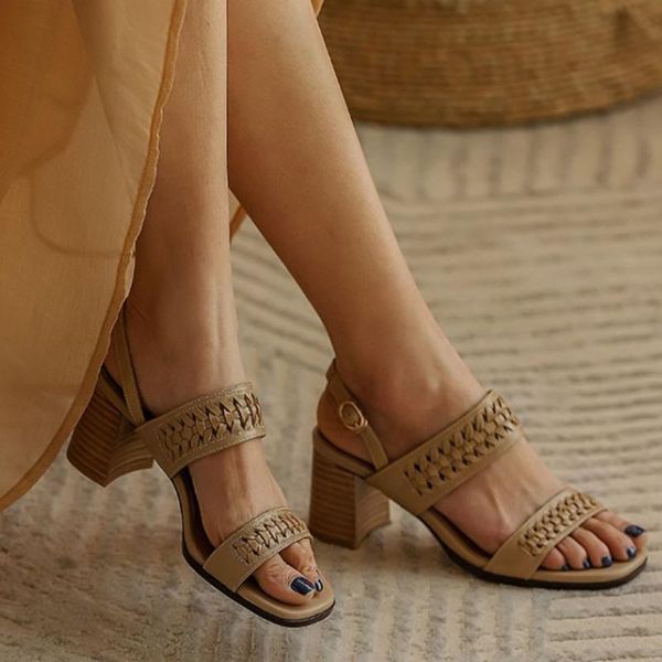 dress shoes sarairis fashion elegant concise solid comfy wome sandals retro style square heel buckle strap women, Black
dress shoes sarairis fashion elegant concise solid comfy wome sandals retro style square heel buckle strap women, Black