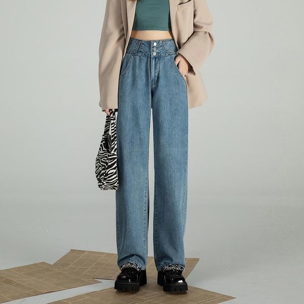 women's jeans vintage women 2021 autumn loose high waist boyfriend blue wide leg mom jean female straight denim pants harajuku fashion
women's jeans vintage women 2021 autumn loose high waist boyfriend blue wide leg mom jean female straight denim pants harajuku fashion