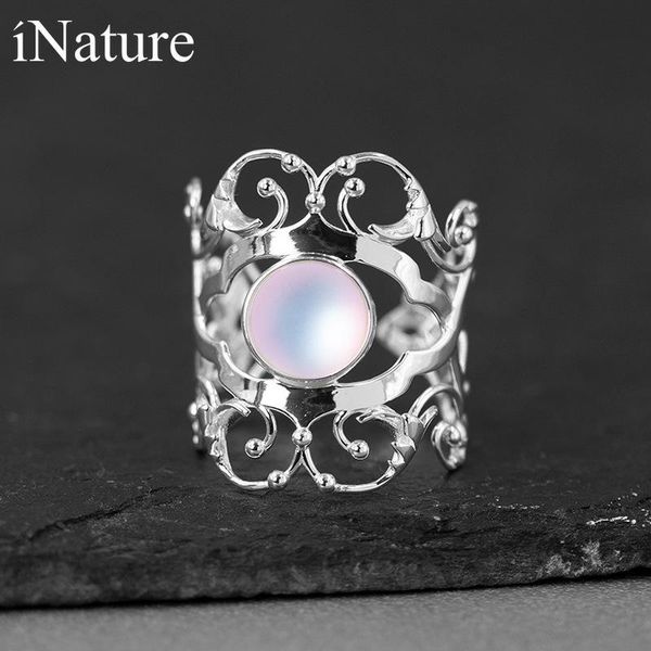 cluster rings inature 925 sterling silver moonlight opening adjustable ring vintage jewelry, Golden;silver
cluster rings inature 925 sterling silver moonlight opening adjustable ring vintage jewelry, Golden;silver