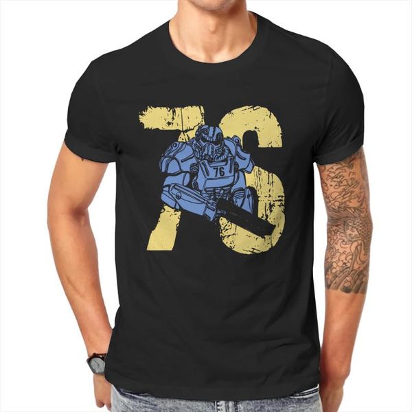 men's t-shirts vault 76 dweller power armor men tshirt fallout game o neck short sleeve 100% cotton t shirt humor birthday gift, White;black
men's t-shirts vault 76 dweller power armor men tshirt fallout game o neck short sleeve 100% cotton t shirt humor birthday gift, White;black