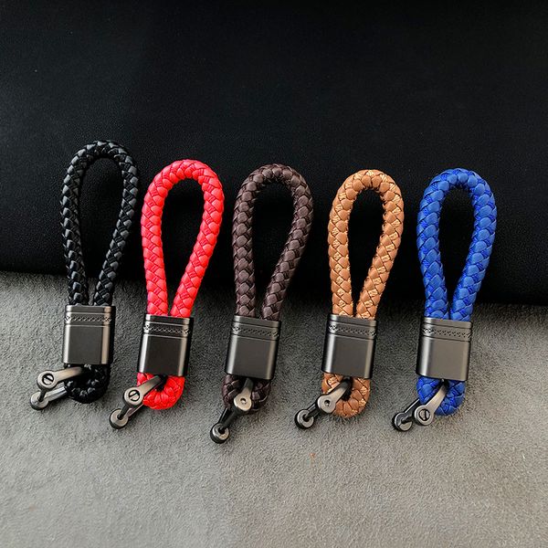fashion car keychain pendant metal pattern braided leather cord key ring key chain horseshoe buckle activity gifts, Silver
fashion car keychain pendant metal pattern braided leather cord key ring key chain horseshoe buckle activity gifts, Silver