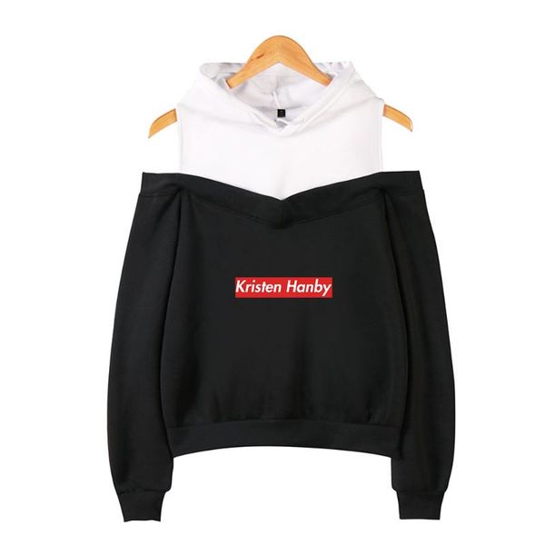 women's hoodies & sweatshirts wawni kristen hanby off shoulder sweatshirt loose women casual pullover autumn hoodie, Black
women's hoodies & sweatshirts wawni kristen hanby off shoulder sweatshirt loose women casual pullover autumn hoodie, Black
