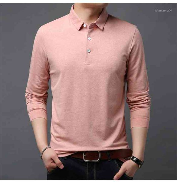 cotton casual long sleeve tees solid color autumn men designer sweatshirts casual clothes lapel mens t-shirts, White;black
cotton casual long sleeve tees solid color autumn men designer sweatshirts casual clothes lapel mens t-shirts, White;black