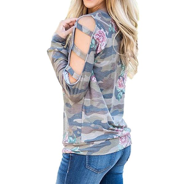 vintage camouflage floral women print o neck long sleeve blouse autumn casual hollow out pullover slim shirt blusas, Black
vintage camouflage floral women print o neck long sleeve blouse autumn casual hollow out pullover slim shirt blusas, Black