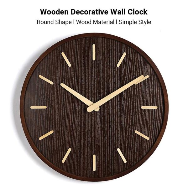 wall clocks 10'' wooden decorative clock with round shape simple style hanging decoration for home bedroom living room kitchen off
wall clocks 10'' wooden decorative clock with round shape simple style hanging decoration for home bedroom living room kitchen off