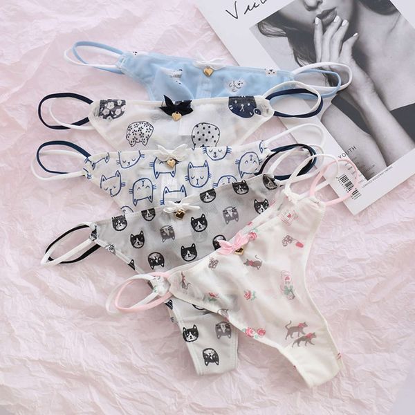 428 mesh t-pants thong transparent strawberry cherry lovely ladies underwear low waist, Black;pink
428 mesh t-pants thong transparent strawberry cherry lovely ladies underwear low waist, Black;pink