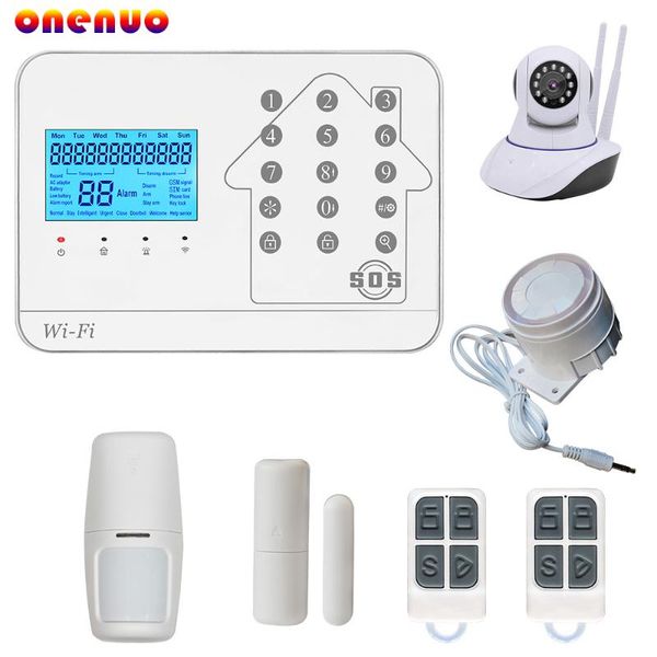 433mhz wireless home alarms system with gsm wifi pstn function control alarm systems
433mhz wireless home alarms system with gsm wifi pstn function control alarm systems