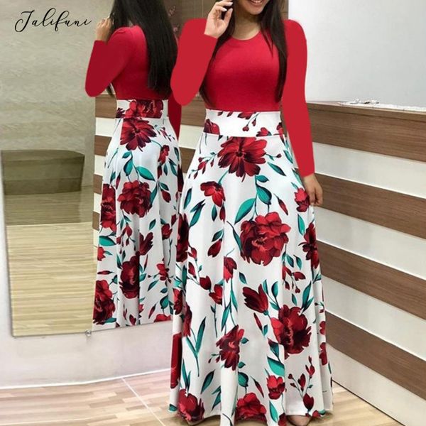 vintage boho floral print dress women long sleeve maxi dress spring o neck casual straight dress elegant party long vestido 210415, Black;gray
vintage boho floral print dress women long sleeve maxi dress spring o neck casual straight dress elegant party long vestido 210415, Black;gray