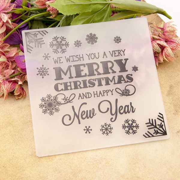 merry christmas year plastic embossing folder template for diy scrapbooking paper card making decoration craft tools
merry christmas year plastic embossing folder template for diy scrapbooking paper card making decoration craft tools