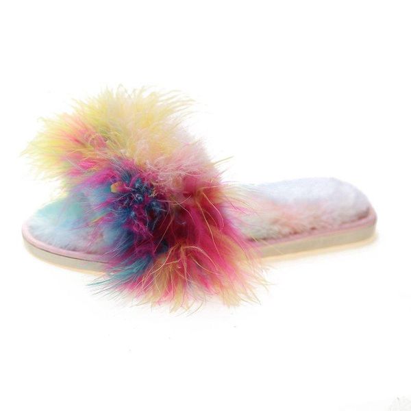 slippers plush women's 2021 casual all-match open-toe color home warm sponge cake bottom, Black
slippers plush women's 2021 casual all-match open-toe color home warm sponge cake bottom, Black