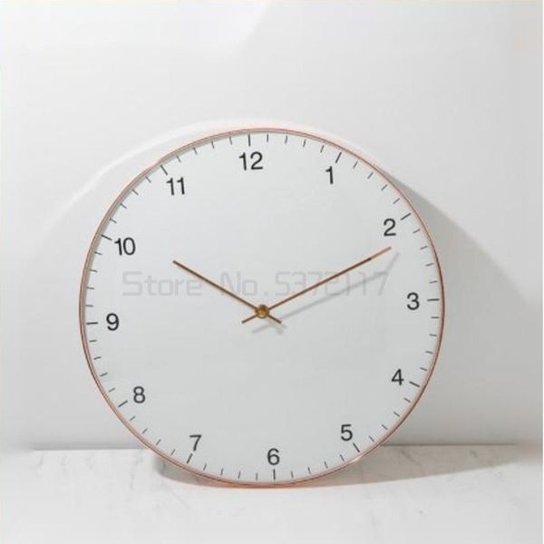 wall clocks simple modern clock american light luxury metal sweep second movement single side watch
wall clocks simple modern clock american light luxury metal sweep second movement single side watch