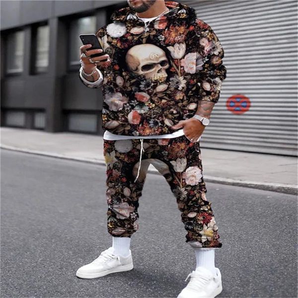 men's tracksuits sweat-shirt à capuche manches longues pour homme, vêtement de marque, en laine, décontracté, la mode, jogging, fitness, Gray