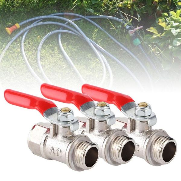 watering equipments 3pcs stainless steel ball valve switch heavy duty globe with red handle thread pipe fittings for home garden factory
watering equipments 3pcs stainless steel ball valve switch heavy duty globe with red handle thread pipe fittings for home garden factory