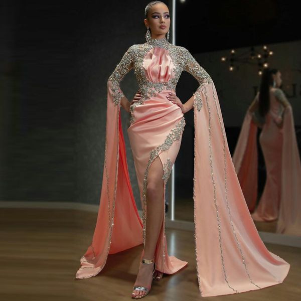 plus size mermaid prom dresses long pink sequins elegant long sleeves evening gowns 2021 off shoulder women formal dress 2021, Black
plus size mermaid prom dresses long pink sequins elegant long sleeves evening gowns 2021 off shoulder women formal dress 2021, Black