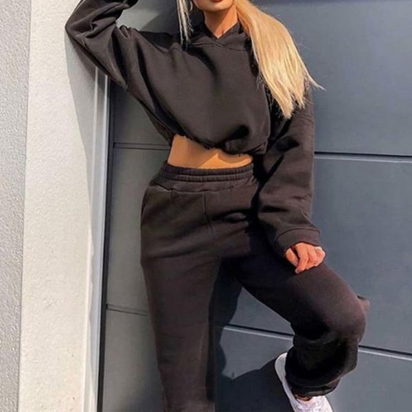 women's two piece pants women set outfits autumn tracksuit oversized hoodie and sweatpants casual sport suit solid color 2 sets, White
women's two piece pants women set outfits autumn tracksuit oversized hoodie and sweatpants casual sport suit solid color 2 sets, White