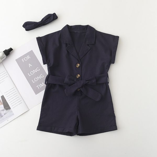 girls solid rompers 3 design cotton short sleeve single button ruffle jumpsuit kids girls outfits solid headband 2-7t 1400 b3, Blue
girls solid rompers 3 design cotton short sleeve single button ruffle jumpsuit kids girls outfits solid headband 2-7t 1400 b3, Blue