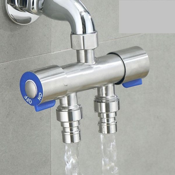bathroom sink faucets three-way triangle valve, one in and two out, water divider, double outlet, washing machine faucet, switch faucet
bathroom sink faucets three-way triangle valve, one in and two out, water divider, double outlet, washing machine faucet, switch faucet