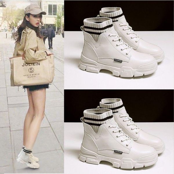 boots female snow korean version of the british style leather sports shoes casual women's trend, Black
boots female snow korean version of the british style leather sports shoes casual women's trend, Black