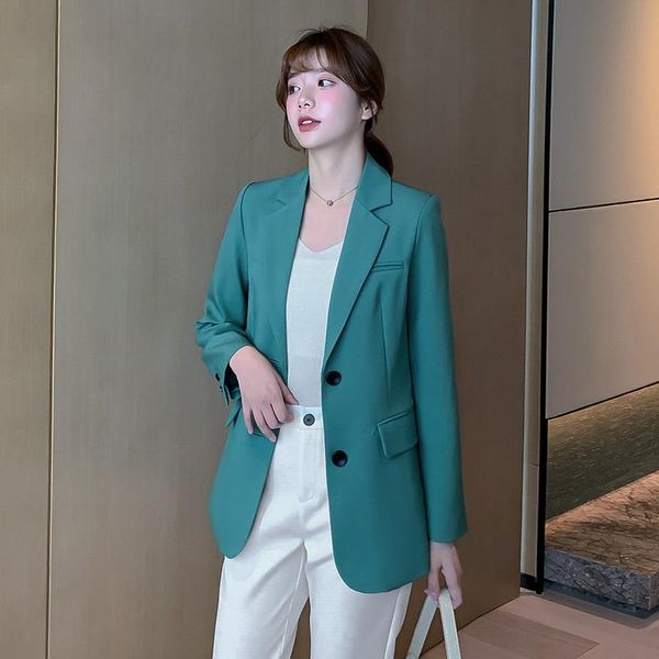 women's suits & blazers blazer 2021 yellow long sleeve pockets jackets coat slim office lady jacket female suit femme x1665r, White;black
women's suits & blazers blazer 2021 yellow long sleeve pockets jackets coat slim office lady jacket female suit femme x1665r, White;black
