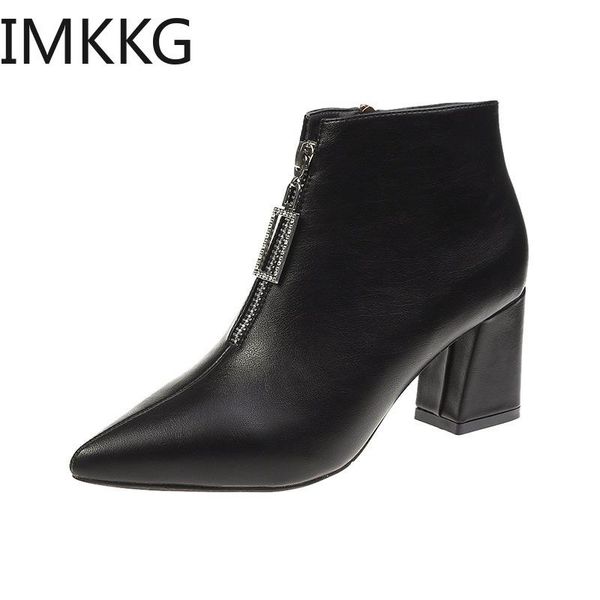 boots 2021 autumn winter high heels square toe ankle for women fashion pu leather shoes woman motorcycle booties botas mujer, Black
boots 2021 autumn winter high heels square toe ankle for women fashion pu leather shoes woman motorcycle booties botas mujer, Black