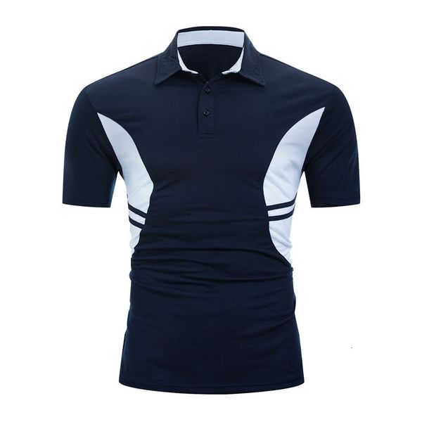 men's polos spring designer mens cotton polo short sleeve stripe splicing polo casual solid colors lapel neck 1fis, White;black
men's polos spring designer mens cotton polo short sleeve stripe splicing polo casual solid colors lapel neck 1fis, White;black
