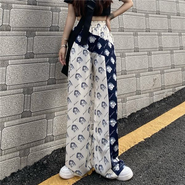 harajuku print wide leg pant hip hip trousers women summer fashion high waist streetwear casual splice pants women, Black;white
harajuku print wide leg pant hip hip trousers women summer fashion high waist streetwear casual splice pants women, Black;white