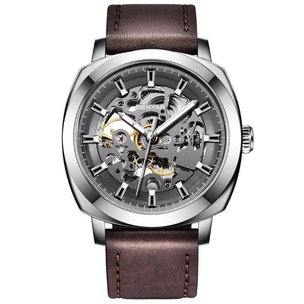 wristwatches hollow mechanical self wind automatic male sport watch men leisure clock waterproof a497, Slivery;brown
wristwatches hollow mechanical self wind automatic male sport watch men leisure clock waterproof a497, Slivery;brown