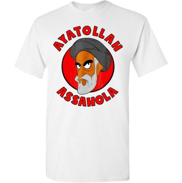 ayatollah assahola homer funny family springfield white t-shirt s-6xl, White;black
ayatollah assahola homer funny family springfield white t-shirt s-6xl, White;black