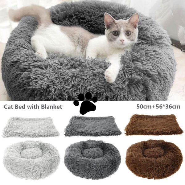 round cat beds with blanket house soft long plush pet dog bed winter warm sleeping cats nest cushion portable pets supplies & furniture
round cat beds with blanket house soft long plush pet dog bed winter warm sleeping cats nest cushion portable pets supplies & furniture