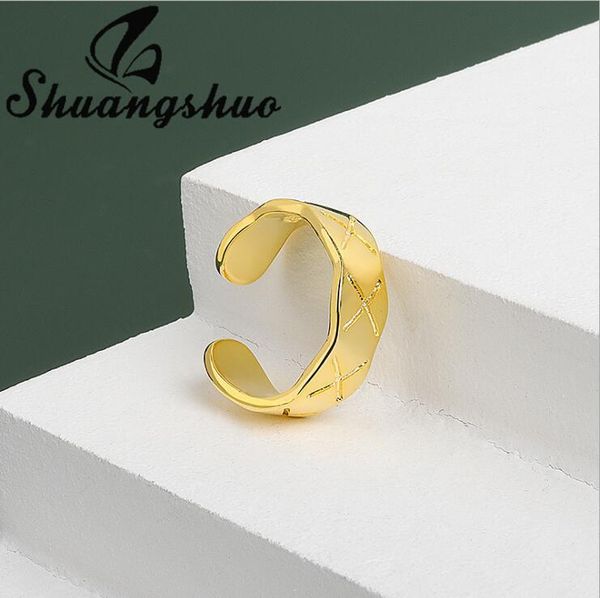 shuangshuo geometric irregular cross finger ring korean fashion adjustbale opening rings for women men wedding jewlery gift, Slivery;golden
shuangshuo geometric irregular cross finger ring korean fashion adjustbale opening rings for women men wedding jewlery gift, Slivery;golden