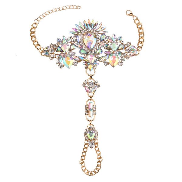 2019 fashion foot chain exaggerate personality foot accessories seaside beach accessories, Red;blue