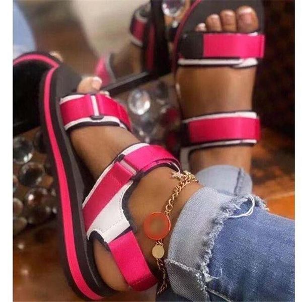 sandals designer large size women's summer fashion flat womens shoes casual breathable platform women slides, Black
sandals designer large size women's summer fashion flat womens shoes casual breathable platform women slides, Black